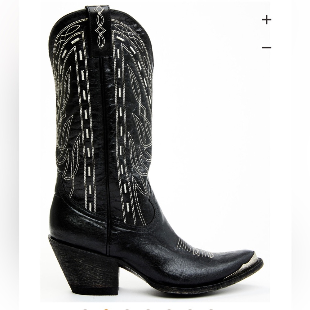 Idyllwind Women's Retro Rock Western Boots - Pointed Toe — Black size 6